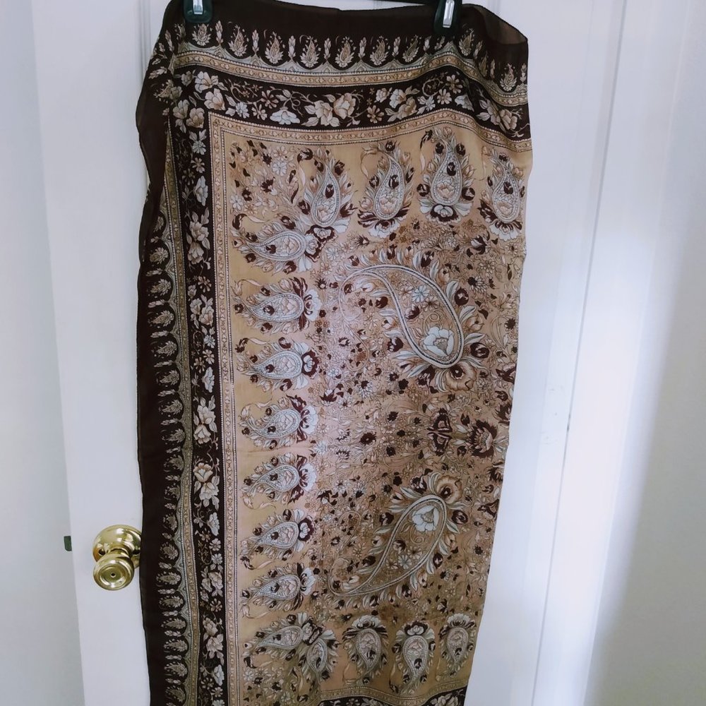 Foralscarf Multiple Pattern 100%Pure Silk - image 7